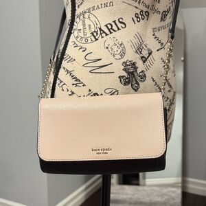 Kate Spade Pink and Black Crossbody Bag